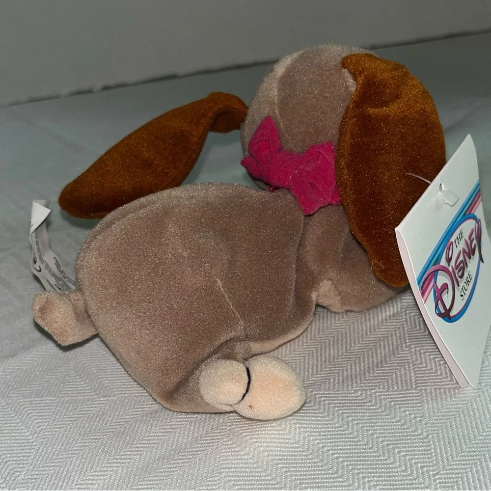Disney Mini 8” Bean Bag Lady and‎ The Tramp